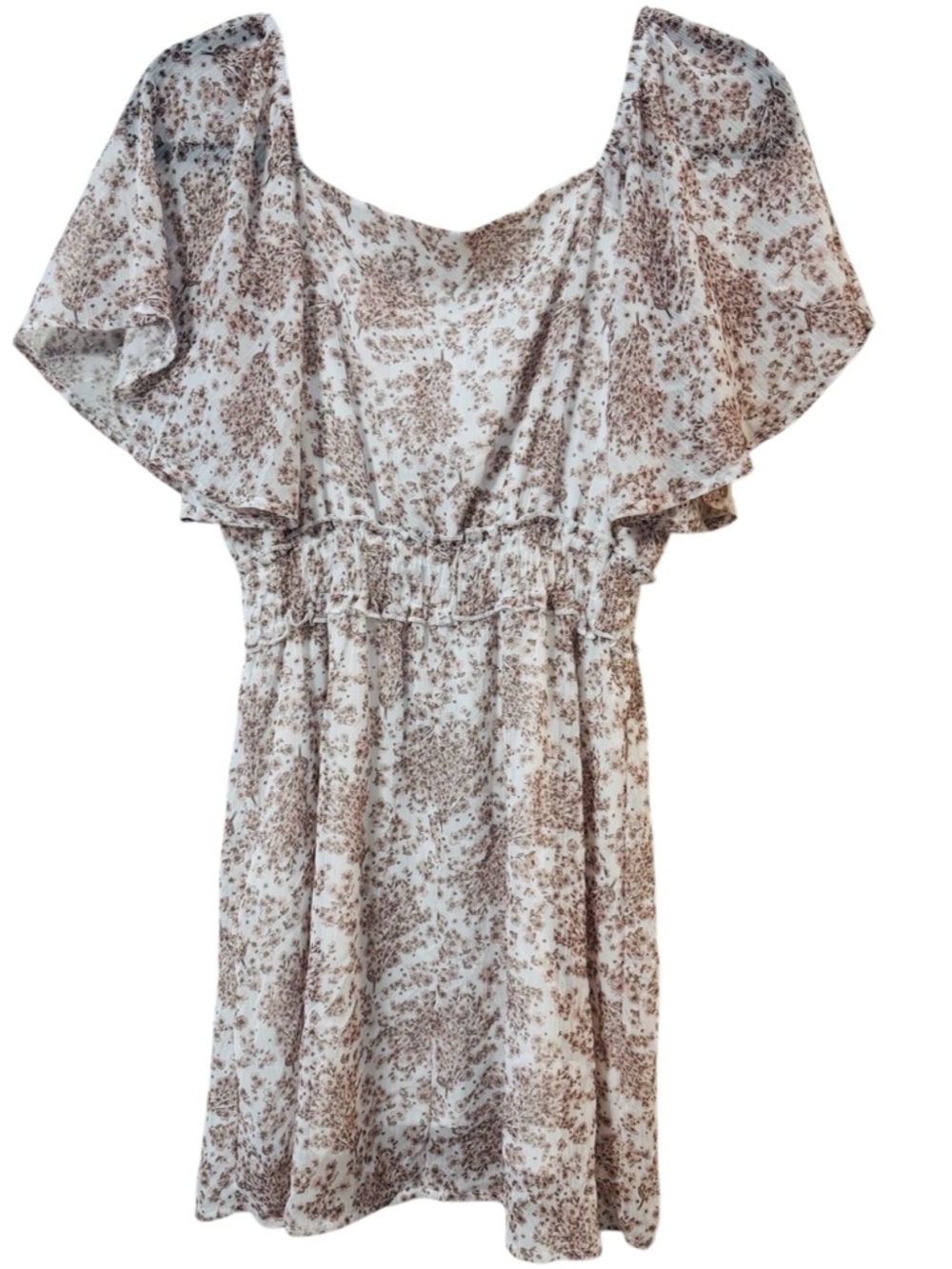 Altarβd State Floral Babydoll Dress Size M Boho Cottagecore - Picture 2 of 8